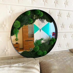 Spiegel met Mos en Planten - Jungle