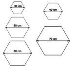 size of Hexagon