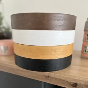 Voorbeeld van kleuren houten lijsten voor mosschilderijen