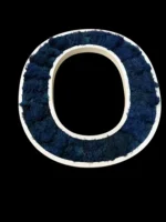 Houten Letters met Mos