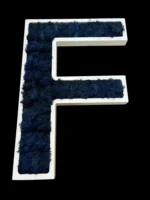 Houten Letters met Mos