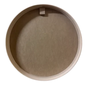 Houten lijst voor moskunst – rond