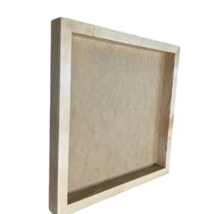 Houten frame voor mosafbeeldingen – Vierkant