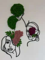 Vrouwenportret met mos – De mysterieuze vrouw