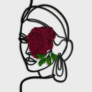 Vrouwenportret met mos – De mysterieuze vrouw