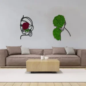 Vrouwenportret met mos – De mysterieuze vrouw