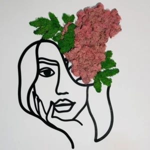 Mosportret met mos – Dromer