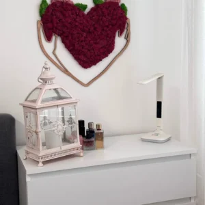 Mos schilderij Hart – Omhelzing van de natuur