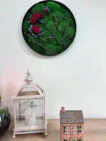 Mosdecoratie met Rozen en Takken