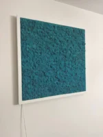 Mossen schilderij met IJslands mos en LED-verlichting