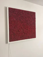 Mossen schilderij met IJslands mos en LED-verlichting