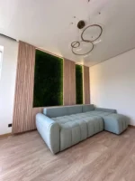 Moswand - Moospaneel met platenmos