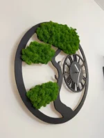 Eco-klok Boom met Rendiermos