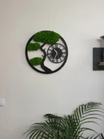 Eco-klok Boom met Rendiermos