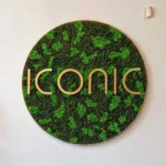 Moswand met logo | Bereken Moslogo Prijs op Maat | Ekomoss